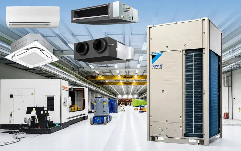 Hệ thống điều hòa trung tâm VRV/VRF thế hệ mới