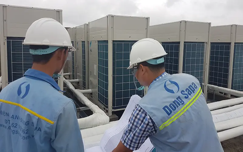 quy trinh thiet ke he thong dieu hoa khong khi tai dong sapa