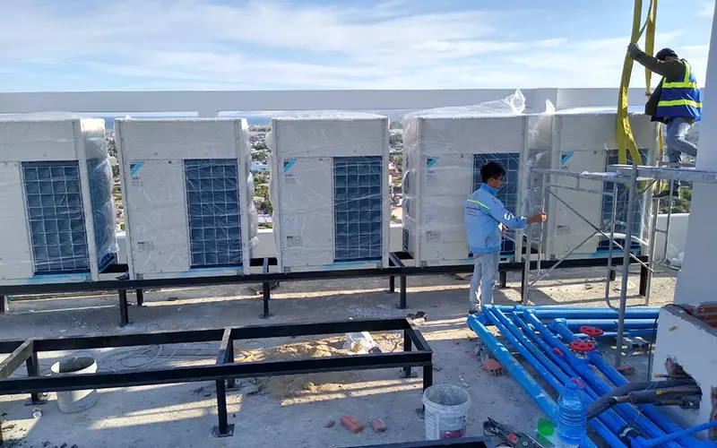 Đơn vị thi công hệ thống điều hòa không khí uy tín