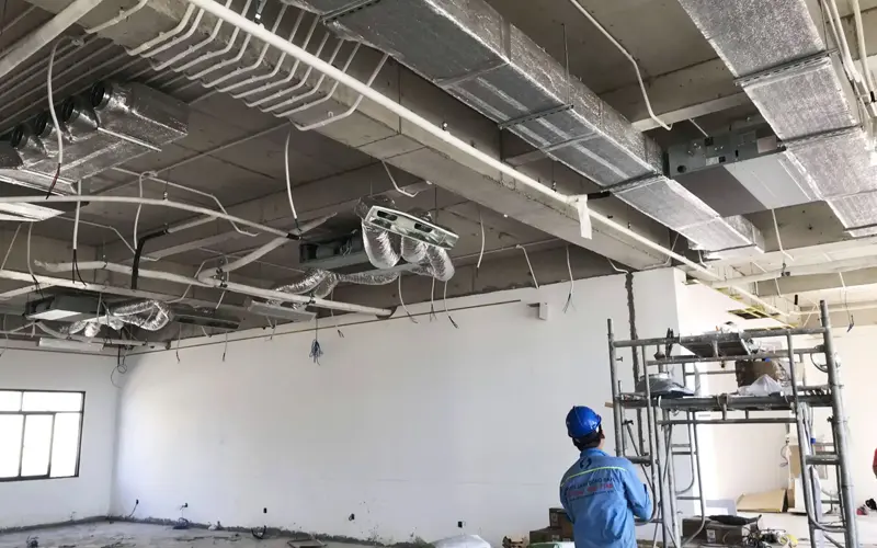 Đơn vị thi công điều hòa cho nhà xưởng uy tín