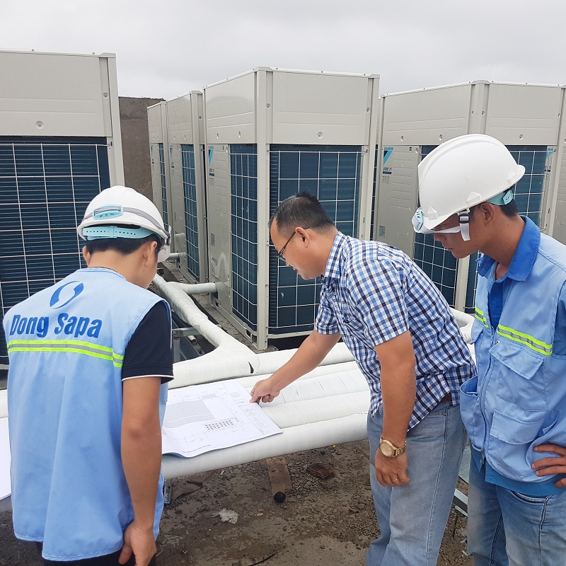 Đơn vị thi công hệ thống điều hòa trung tâm