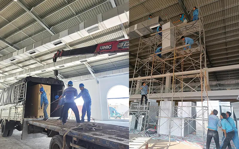 Đông Sapa thiết kế thi công điều hòa thông gió
