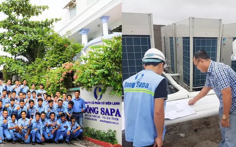 Đông Sapa thi công hệ thống điều hòa không khí thông gió