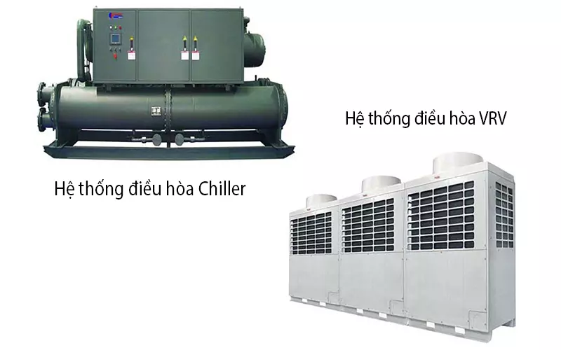 Hệ thống điều hòa trung tâm VRV và Chiller