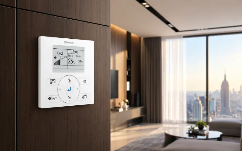 Cài đặt nhiệt độ hợp lý giúp sử dụng điều hòa giấu trần tiết kiệm điện