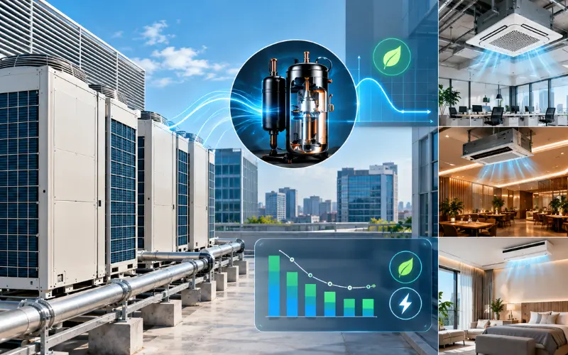 Xu hướng VRV/VRF cho công trình hiện đại năm 2026
